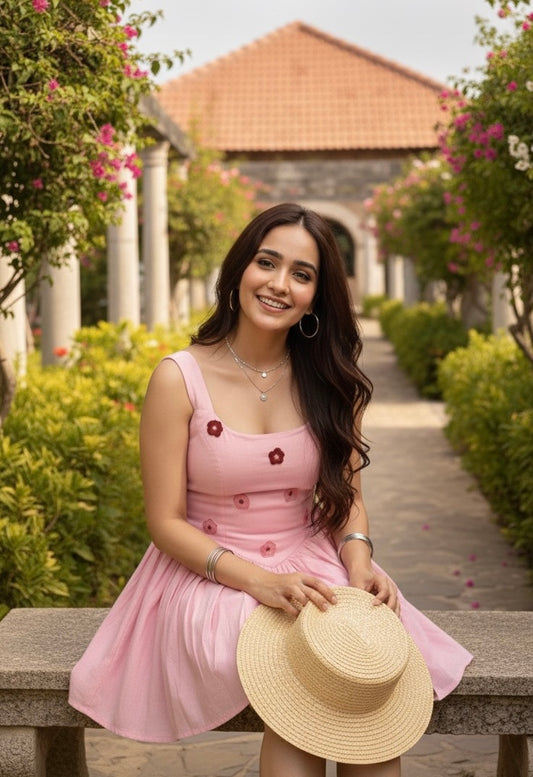 The Bloom Linen Dress