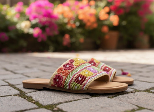 Boho Berry Slides
