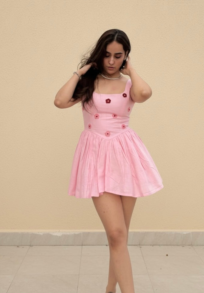 The Bloom Linen Dress