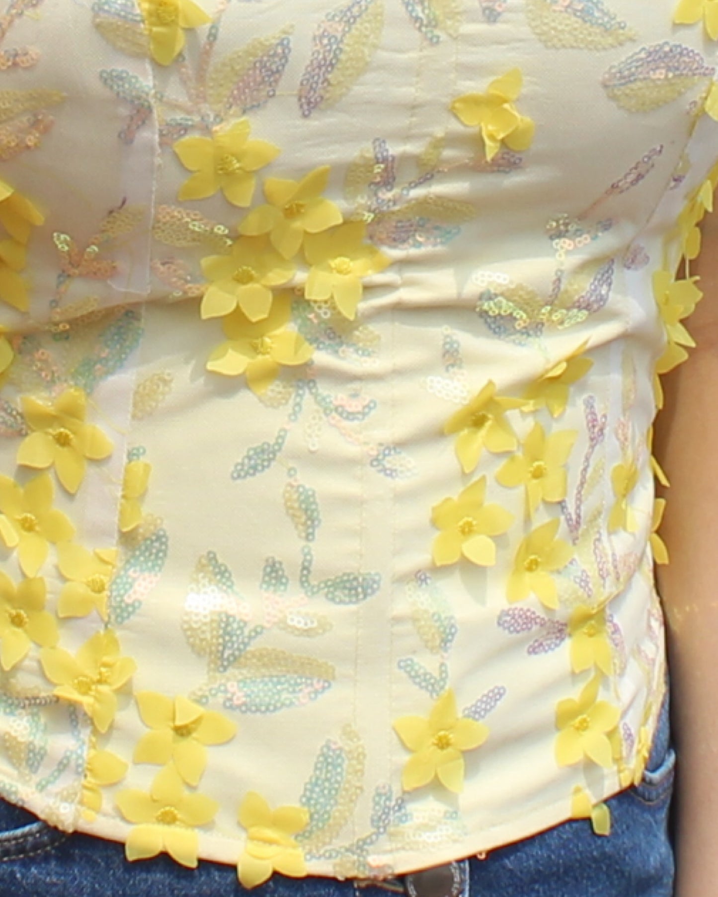 Buttercup Corset Top