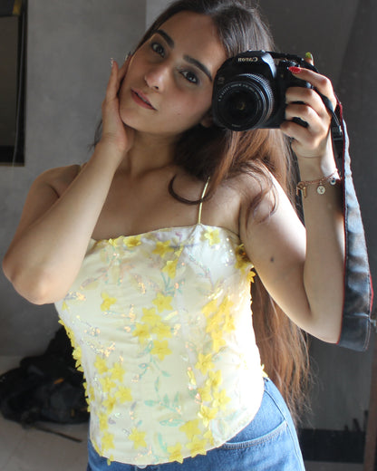 Buttercup Corset Top