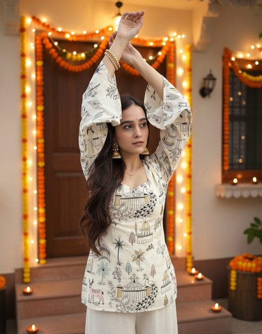 Roop embroidered kurti