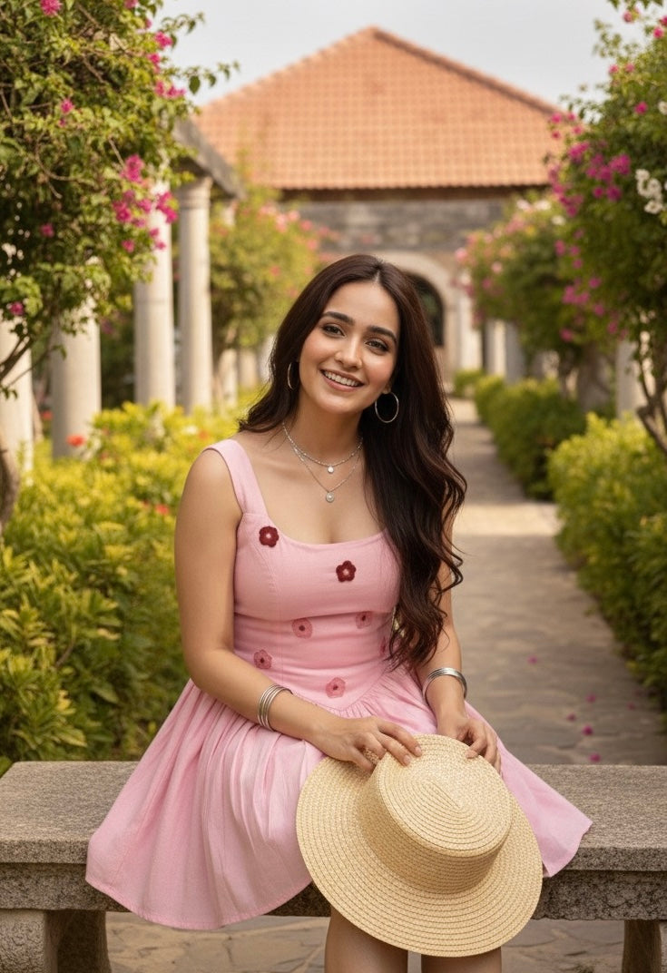 The Bloom Linen Dress