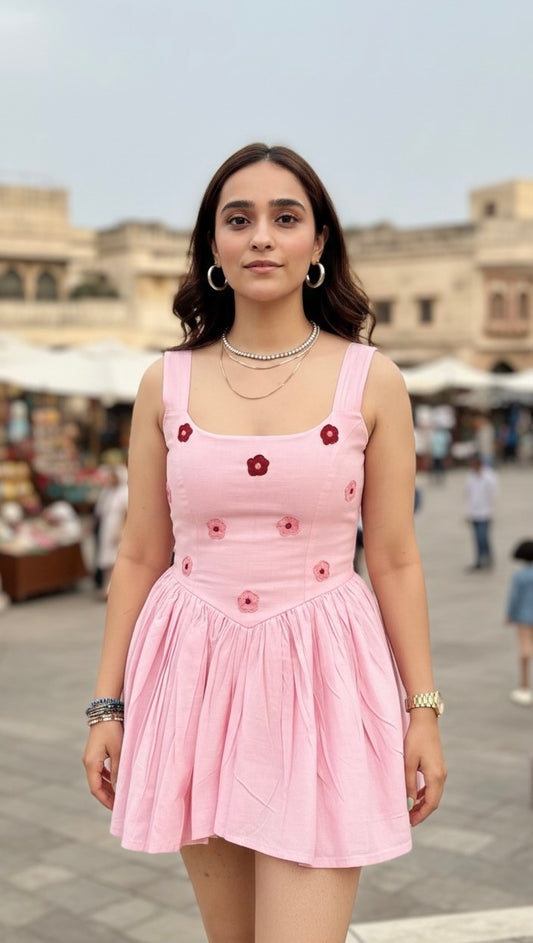 The Bloom Linen Dress